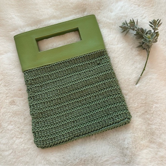 Binge Knitting | NWOT - Aurora Mini Foldover Clutch - Sage - Picture 5 of 9